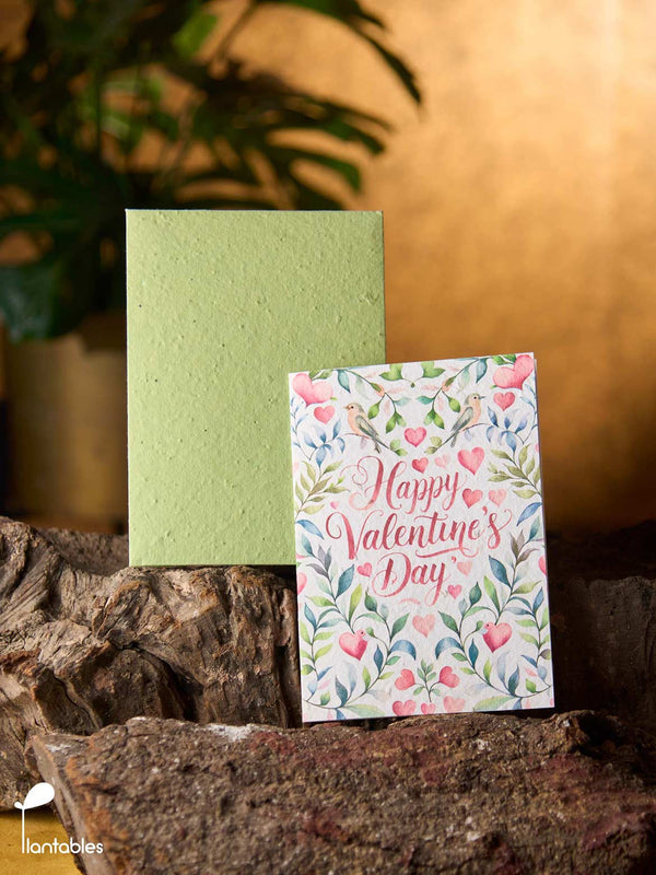 Garden of Hearts: Valentine’s Day Card