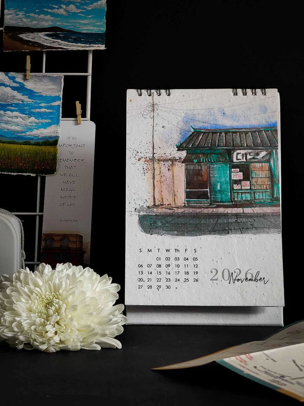 Raaste Plantable Calendar 2026