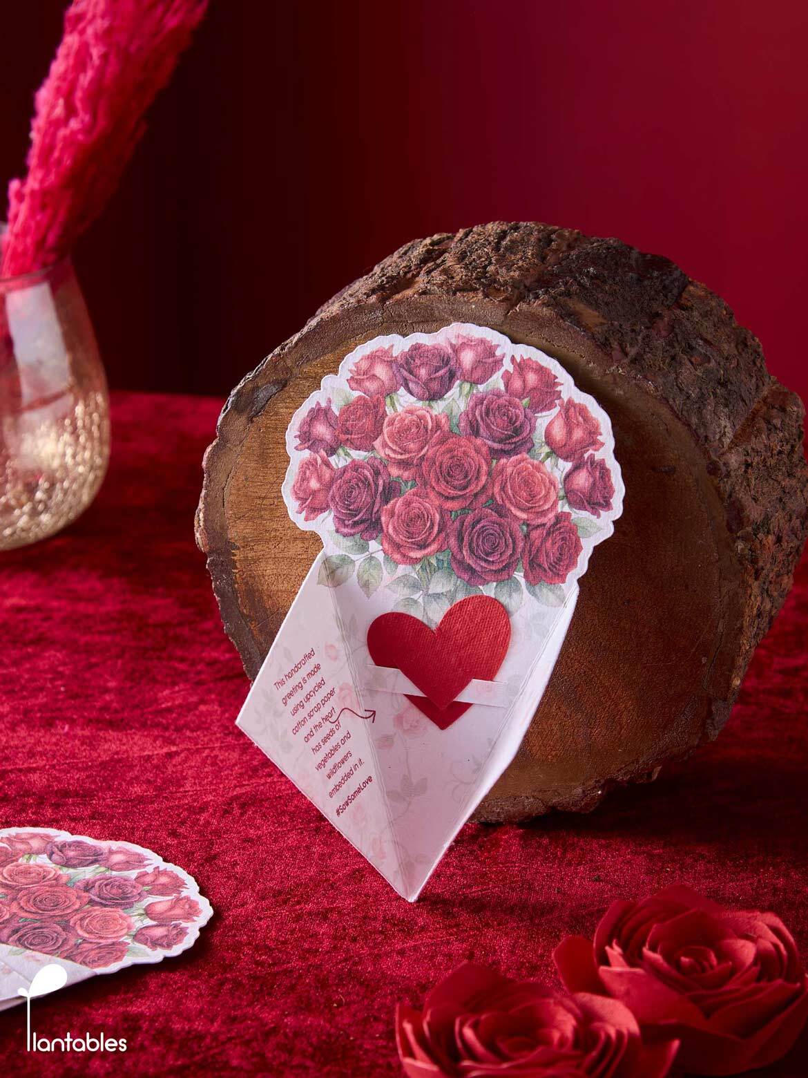 Bouquet with a Plantable Heart