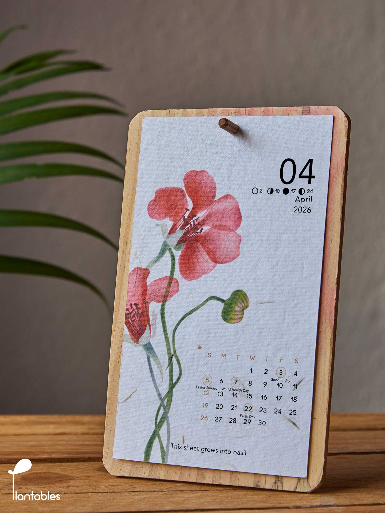 Blooms Calendar 2026