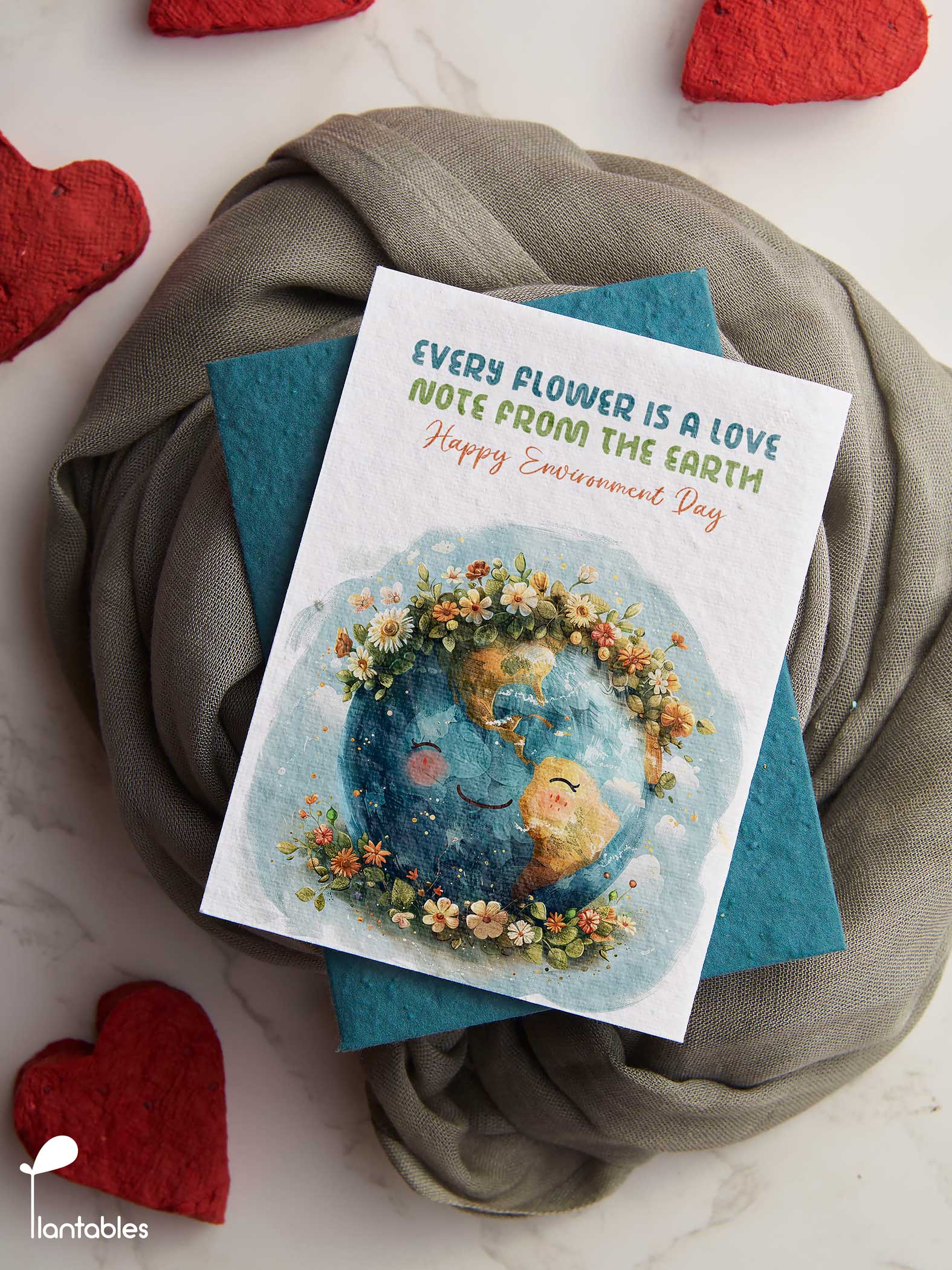 Love Note from the Earth Environment Day Greeting Card