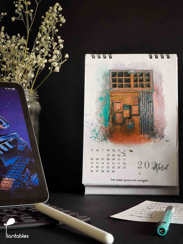 Raaste Plantable Calendar 2026